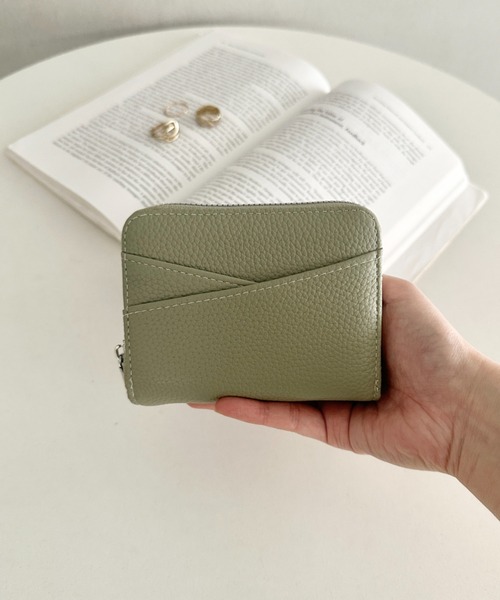 ミニ 二つ折り 二つ折り財布 財布 コンパクトウォレット じゃばら