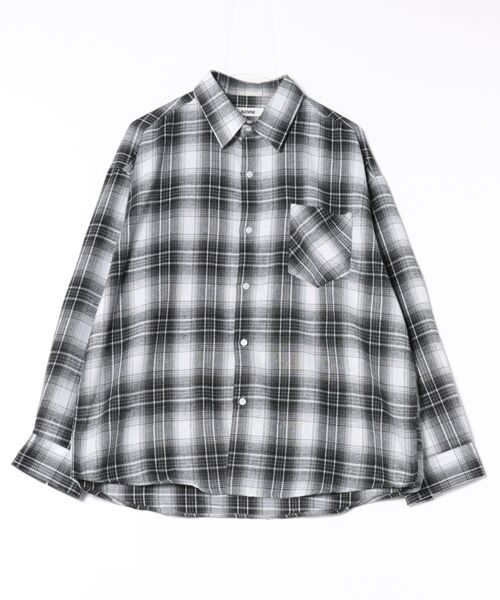 「ankoROCK」 「aomm」長袖シャツ ONESIZE パープル メンズ_画像3