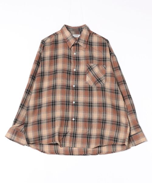 「ankoROCK」 「aomm」長袖シャツ ONESIZE パープル メンズ_画像6