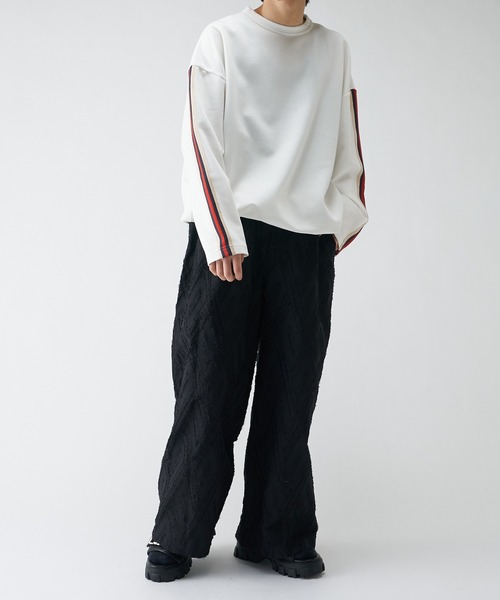 「Lui's」 長袖Tシャツ FREE ブラック メンズ_画像5