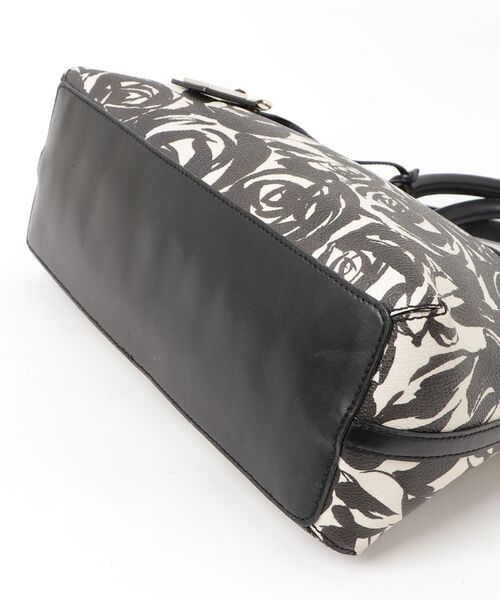 「kate spade new york」 花柄2WAYバッグ - ブラック レディース_画像3