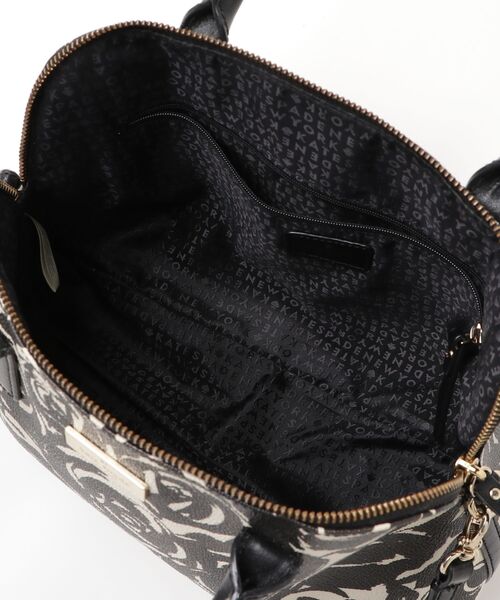 「kate spade new york」 花柄2WAYバッグ - ブラック レディース_画像4