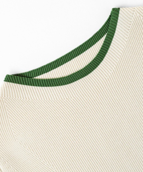 「COCOMOMO」 ニットワンピース FREE ベージュ レディース_画像4