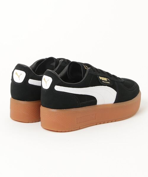 「PUMA」 ローカットスニーカー 25.0cm グリーン系その他 レディース_画像2