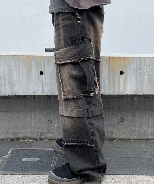 「XU」 「UUL」デニムパンツ M ブルー メンズ_画像6