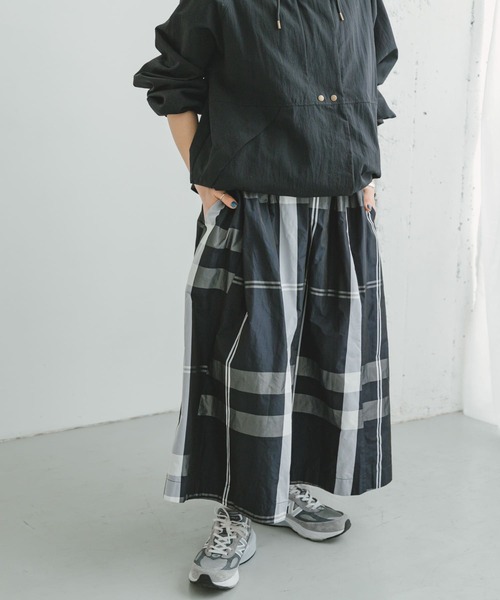 「ITEMS URBANRESEARCH」 フレアスカート L ブルー系その他 レディース_画像2