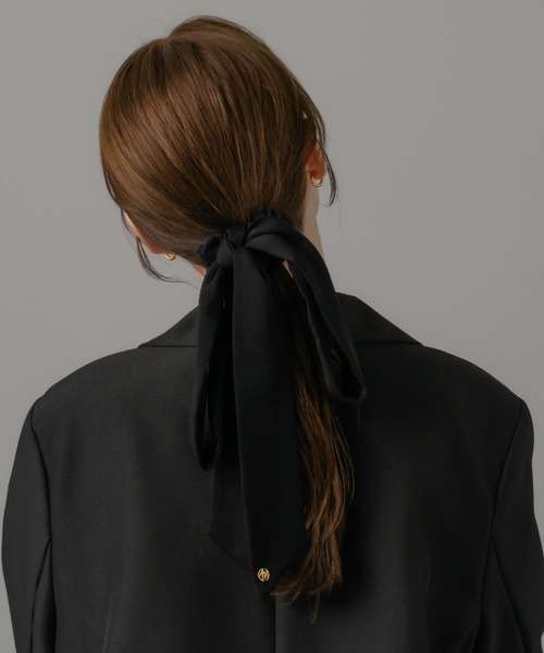 「muku」 ヘッドアクセサリー FREE ブラック レディース_画像3