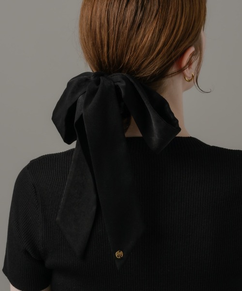 「muku」 ヘッドアクセサリー FREE ブラック レディース_画像5