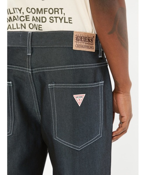 「Guess」 デニムパンツ 29inch ダークインディゴブルー メンズ_画像5