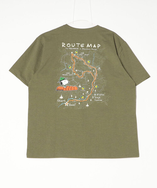 PEANUTS uvカット tシャツ ピーナッツ グラフィック半袖Tピーナッツ