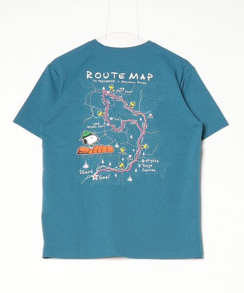 PEANUTS uvカット tシャツ ピーナッツ グラフィック半袖Tピーナッツ