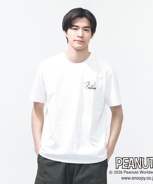 【ピーナッツ】Tシャツ⑩ XLサイズ PEANUTS uvカット tシャツ ピーナッツ グラフィック半袖Tピーナッツ