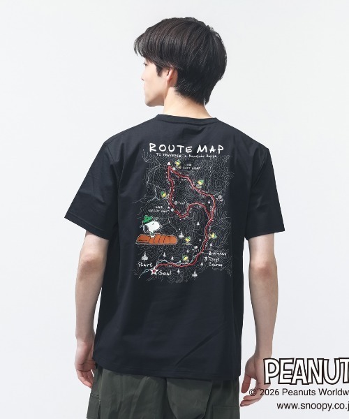 【ピーナッツ】Tシャツ⑩ XLサイズ PEANUTS uvカット tシャツ ピーナッツ グラフィック半袖Tピーナッツ