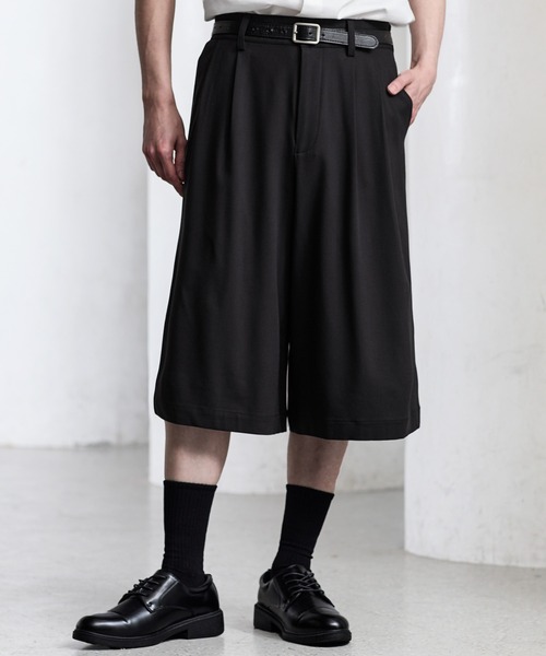 CLEL（クレイル） ハーフパンツ ワイドパンツ パンツ メンズ