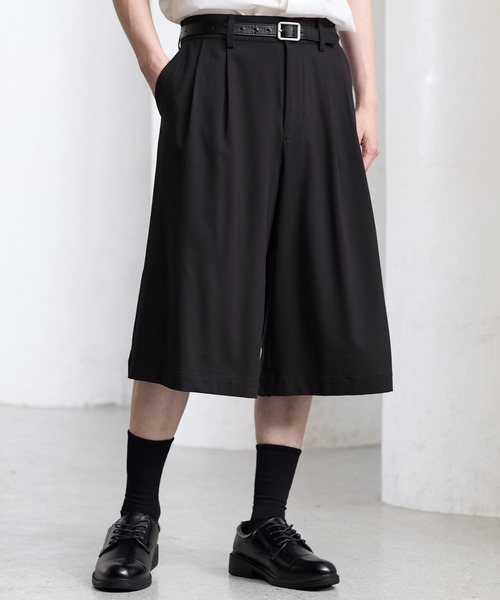 CLEL（クレイル） ハーフパンツ ワイドパンツ パンツ 短パン 「CLEL