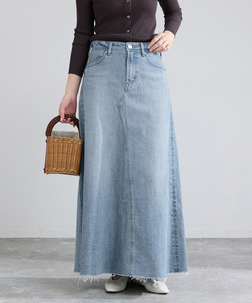 新品未使用　ヤヌーク デニムスカート　yanuk S ロングスカート SUMMER to AUTUMN SKIRT SNAP 8stylings | YANUK ONLINE STORE