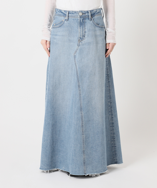 IENA（イエナ） デニムスカート YANUK/ヤヌーク Flare Long Skirt