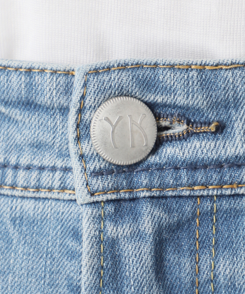 デニムスカート YANUK/ヤヌーク Flare Long Skirt スカートの画像