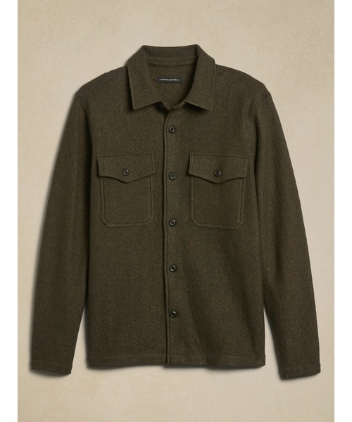 「BANANA REPUBLIC FACTORY STORE」 ジャケット L カーキ メンズ_画像2