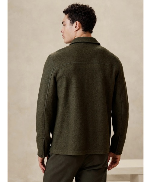 「BANANA REPUBLIC FACTORY STORE」 ジャケット L カーキ メンズ_画像3