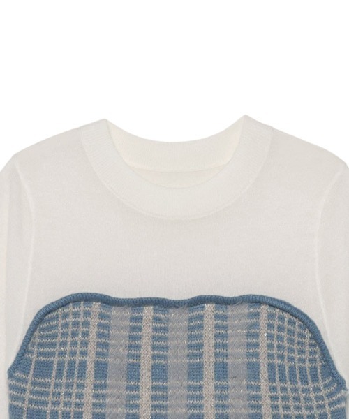 「EIMY ISTOIRE」 ニットワンピース FREE ブラック レディースの画像4