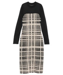 「EIMY ISTOIRE」 ニットワンピース FREE ブラック レディースの画像7