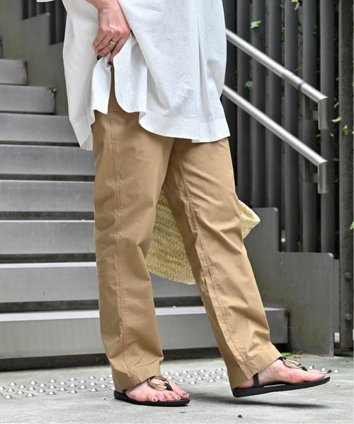 「B.C STOCK」 「Simplicite」パンツ FREE カーキ レディース_画像6