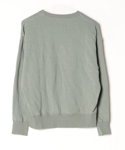 「marble sud」 スウェットカットソー - グリーン レディース_画像2