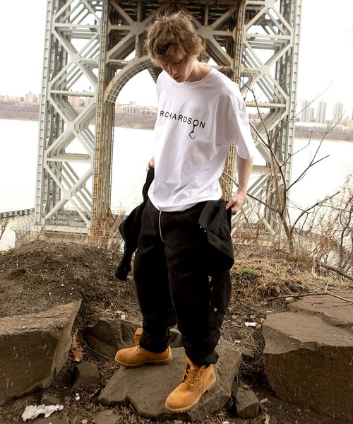 「RICHARDSON」 半袖Tシャツ L ブラック メンズ_画像9