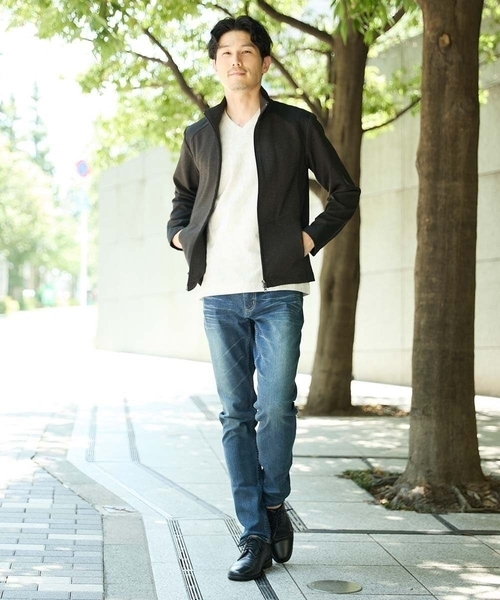 「MK MICHEL KLEIN HOMME 」 ブルゾン 46 ボルドー メンズ_画像2