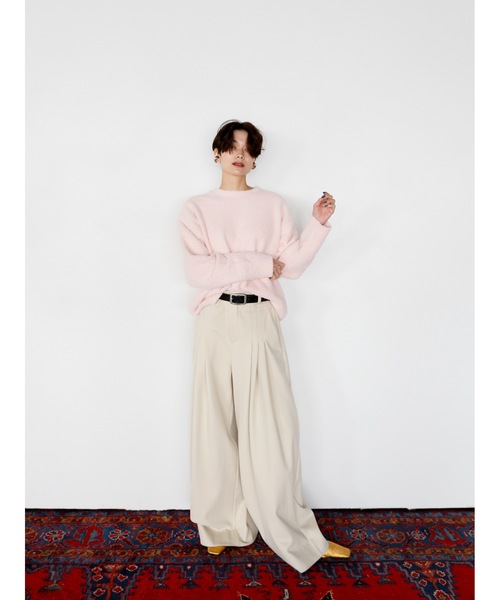 「Katrin TOKYO」 スラックス - ブラウン レディース_画像9