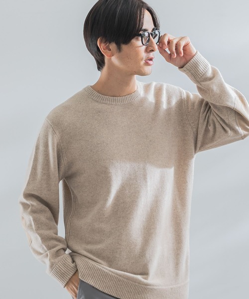 「URBAN RESEARCH ROSSO MEN」 長袖ニット X-LARGE ベージュ系その他 メンズ_画像4