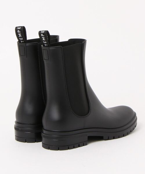 「TEMPERATE」 レインブーツ 38 ブラック レディース_画像2