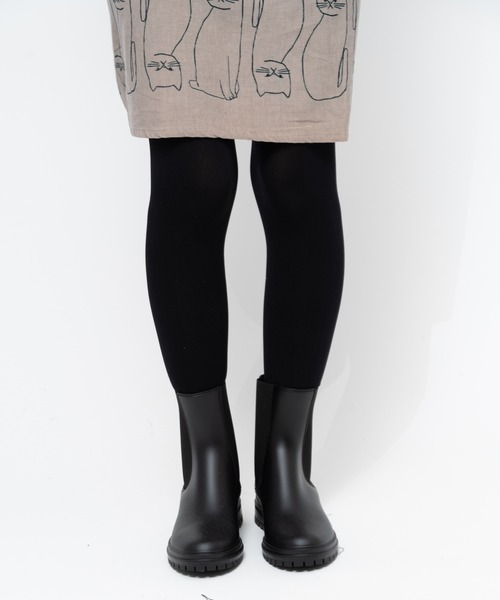 「TEMPERATE」 レインブーツ 38 ブラック レディース_画像8