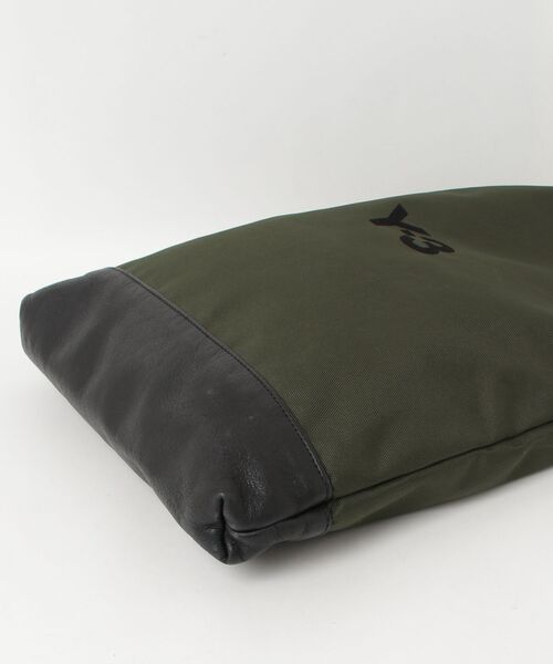 「Y-3」 トートバッグ ONE SIZE ダークグリーン メンズの画像