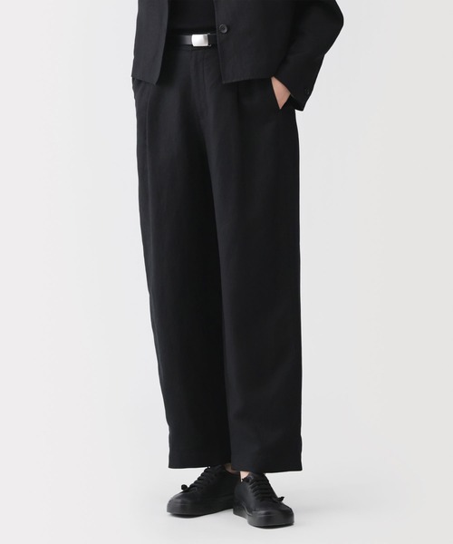 MUJI Labo ワイドパンツ パンツ 「MUJI Labo」 婦人 リネンリヨセル