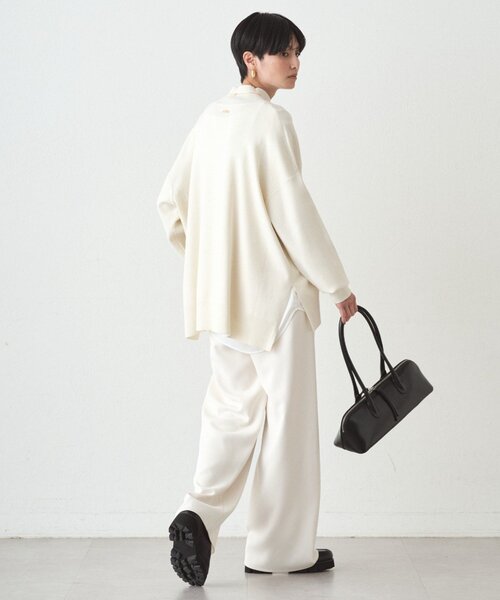 「LOUNGEDRESS」 長袖ニット FREE ベビーピンク レディース_画像5