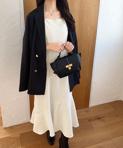 「mily bilet」 コンビワンピース SMALL ブラック レディース_画像2