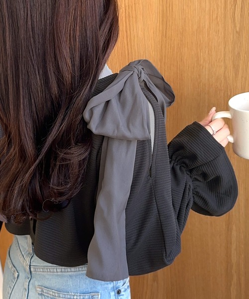 「mily bilet」 コンビワンピース SMALL ブラック レディース_画像5