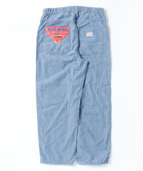 「BIG MAC」 イージーパンツ MEDIUM サックスブルー メンズ_画像2