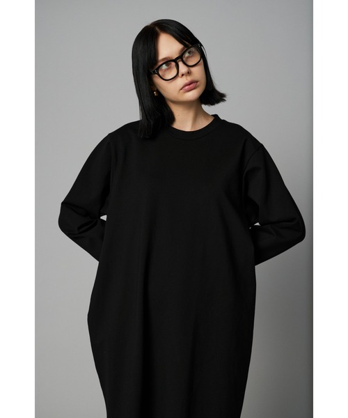 「HeRIN.CYE」 長袖ワンピース FREE グレー レディースの画像