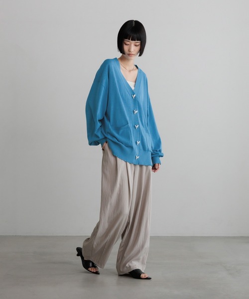 ワイドパンツ パンツ フィブリルイージーコクーンパンツ 664956 レディースの画像