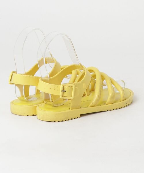 「melissa」 フラットサンダル 35 イエロー レディース_画像2