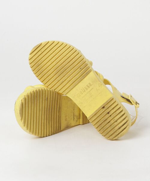 「melissa」 フラットサンダル 35 イエロー レディース_画像3