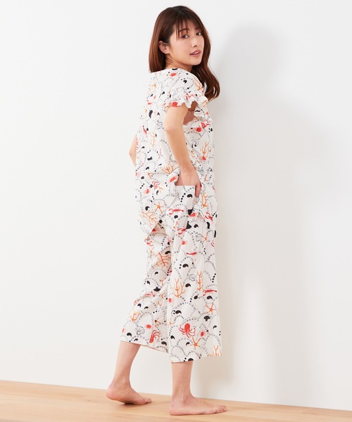 「tsumori chisato SLEEP」 半袖カットソー LARGE ブラック レディース_画像7