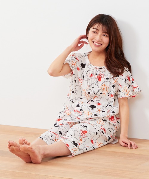 「tsumori chisato SLEEP」 半袖カットソー LARGE ブラック レディース_画像8