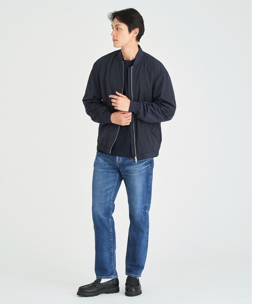 ESTNATION（エストネーション） ナイロンブルゾン MEDIUM ネイビー 