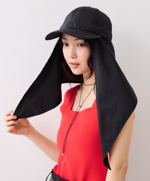 VIS（ビス） キャップ 帽子 マイナス18℃ネックカバーつきUVキャップ/UV