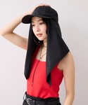 キャップ 帽子 uvカット 紫外線カット レデ...の詳細画像3