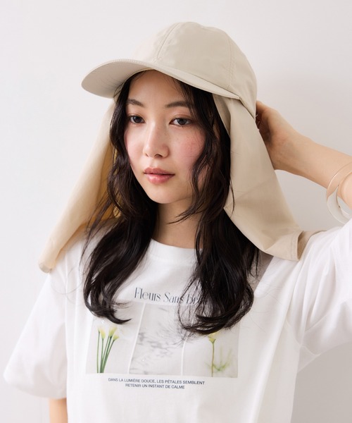 VIS（ビス） キャップ 帽子 マイナス18℃ネックカバーつきUVキャップ/UV